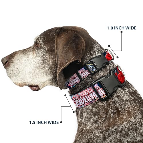 Collar de clip de plástico de araña oscilante textil ajustable para mascotas 3