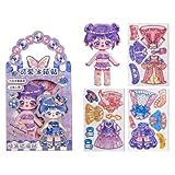 Poupée magnétique polyvalente : la poupée magnétique offre une grande variété de tenues pour que les enfants et les collectionneurs puissent profiter du jeu créatif et de l'affichage, ce qui en fait un choix approprié pour les anniversaires et les vacances, tandis que son emballage de présentation élégant améliore les occasions de partager avec une touche de sophistication et de plaisir.