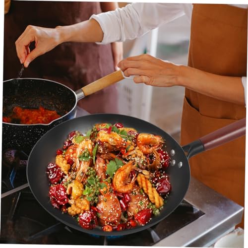 Wok antiadherente MAGICLULU con mango resistente al calor miniatura 5