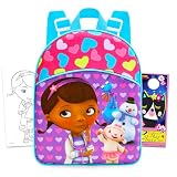 Disney Doc McStuffins Mini Backpack ~ 4 Pc Bundle with 11' Doc McStuffins School Supplies Bag, Play Pack, and More
