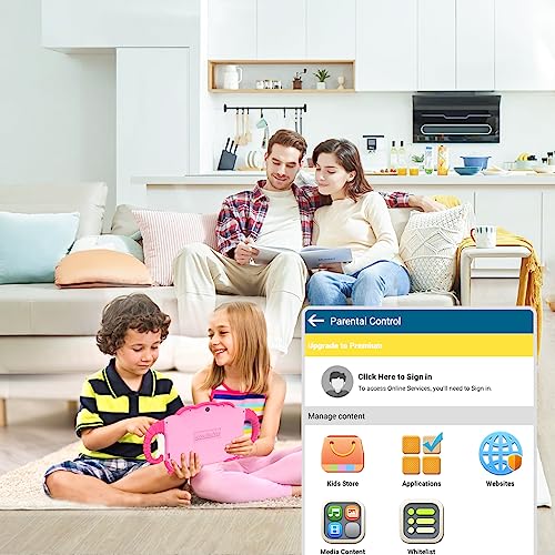 image for okulaku Kids Tablet 7 inch Tablet for Kids 32GB Toddler Tablet with Ca