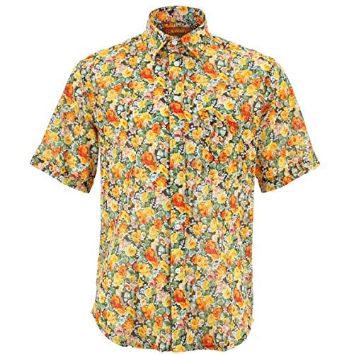 Chemise floral Loud Originals à manches courtes au motif coloré unique