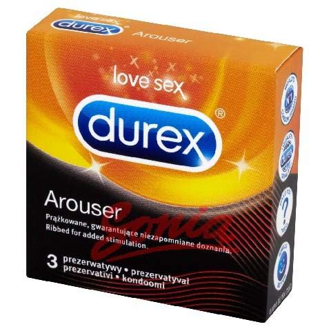 DUREX AROUSER CONDOMS 3 PACK