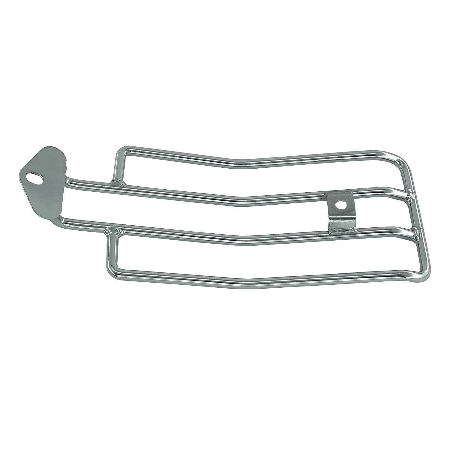 Für Harley Für Sportster XL 883 1200 1985-2003 Motorrad Hinten Solo Fender Sitz Gepäck Rack Unterstützung Regal Motorrad Gepäck Rack(Chrome)