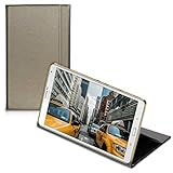 kwmobile PU Leather Case Compatible with Samsung Galaxy Tab S 8.4 T700 / T705 - Elegant Bookstyle Tablet Flip Cover - Copper