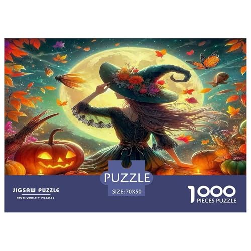Puzzle de 1000 piezas de Halloween, el regalo familiar perfecto para adultos