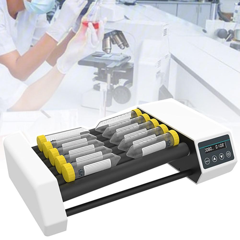 Agitateur rotatif orbital de laboratoire à 6 rouleaux avec vitesse réglable