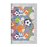 Leyeve Kids Wallets for Boys Teen,Cheap RFID Trifold wallet for 4-18 Ages,Toddler/Youth Wallet for kids with Zipper Coin Pocket,Kids Festivals gifts,Birthday Gifts Wallet-ZQ0027