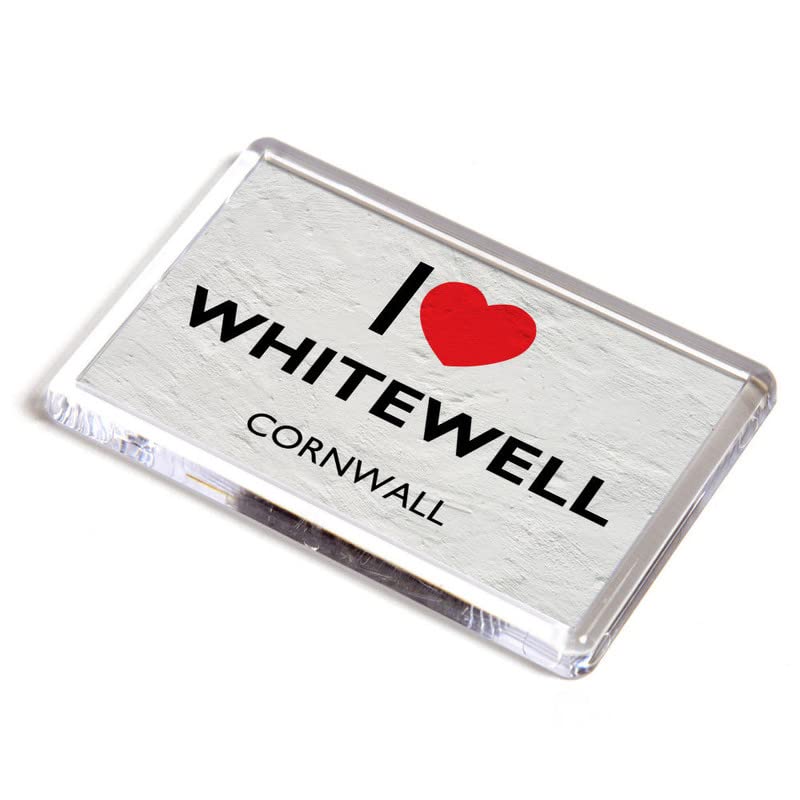 FRIDGE MAGNET - I Love Whitewell, Cornwall