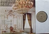 deutschorden frankfurt  FESTLICHE MUSIK AUS DEM DEUTSCHORDENS-SCHLOSS BAD MERGENTHEIM / BAD MERGENTHEIMER KAMMERORCHESTER / ca. 1975 / Bildhülle / PROMOTION / Kur- und Verkehrsverein Bad Mergentheim # 75730 / Deutsche Pressung / 12\