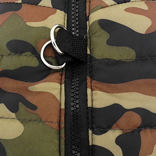 smalllee_Lucky_Store Hundejacke wasserdicht, Hundemantel, GeschirrWeste für kleine Hunde Katzen Haustiere hundebekleidung Chihuahua wintermantel Shih tzu