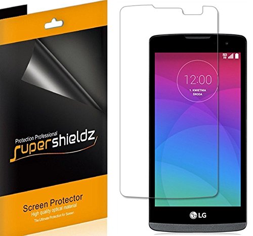 (6 Pack) Supershieldz Designed for LG Power and LG Sunset Screen Protector, High Definition Clear Shield (PET)