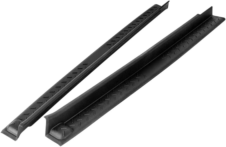 Bacar 2-Door Cover Step Front Door Sill Entry Guard Protectors Anti-Scratch Accessaries for Jeep Wrangler JK 2007-2017