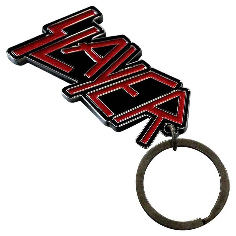 Slayer Logo Metal Key Chain