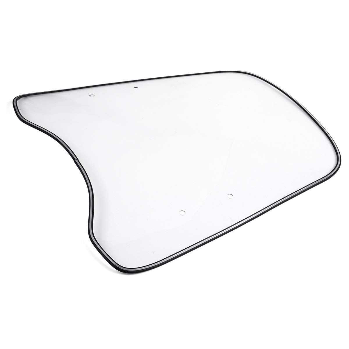 Pare-Brise de Moto 2mm / 3mm d'épaisseur de Moto Universel de la Moto de Moto à Froid Transparent PC PC Plaque Scooter de Pare-Brise de Pare-Brise Vent déflect Déflecteur de Vent (Couleur : A)