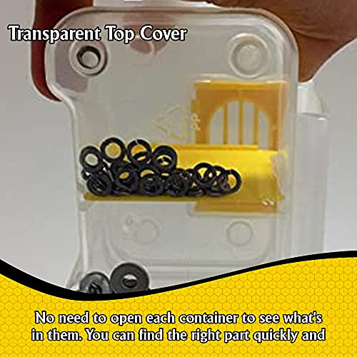 Ennovatools Hardware Case Tackle Box Storage With Patented Removable Compartment Organizer And Reversible Carrying Case For Screws, Nuts, And Bolts, Wve9420 #TOP3