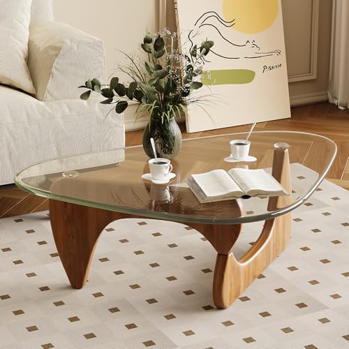 JCAJCA Glass Top Coffee Table