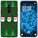 Produktbild PhoneNatic Case kompatibel mit Samsung Galaxy S9 Plus Silikon-Hülle X Mas Weihnachten X-Mas Sweater M7