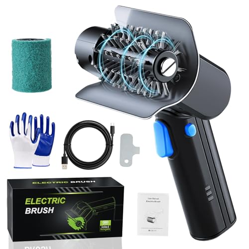 Zoeger Upgraded Electric Grill Brush High Torque 2 in 1 Kit Power BBQ Cleaning Cordless - image 1