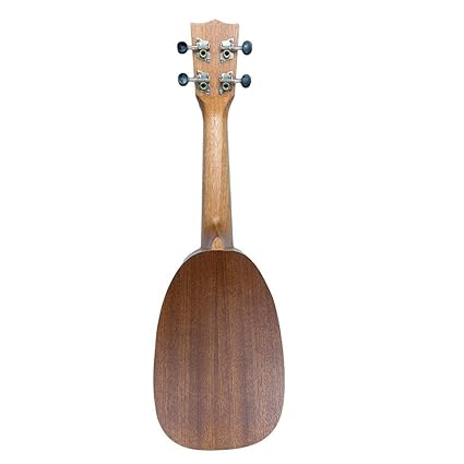 ELECTROPRIME 21inch Pineapple Shape Acoustic Ukulele Uke Brown for Friends Children Gift