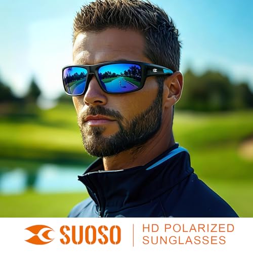 suoso Wrap Design Sports Sunglasses