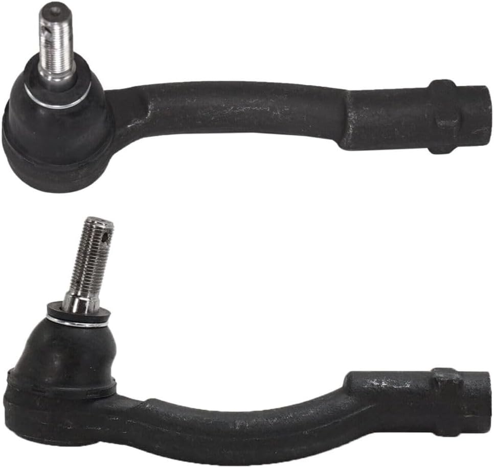 Tie Rod End 2pcs Suspension Front Left Driver Right Passenger Outer Side Greasable Non-Adjustable 6Cyl for Hyundai for Equus 2011-2014 for Genesis 2009-2015 Mounting Hardware