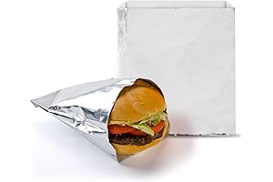 Greaseproof Aluminum Foil Hamburger Wrappers