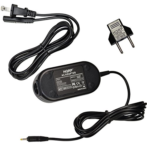 Adaptador de corriente AC HQRP compatible con cámaras Fujifilm FinePix miniatura 1
