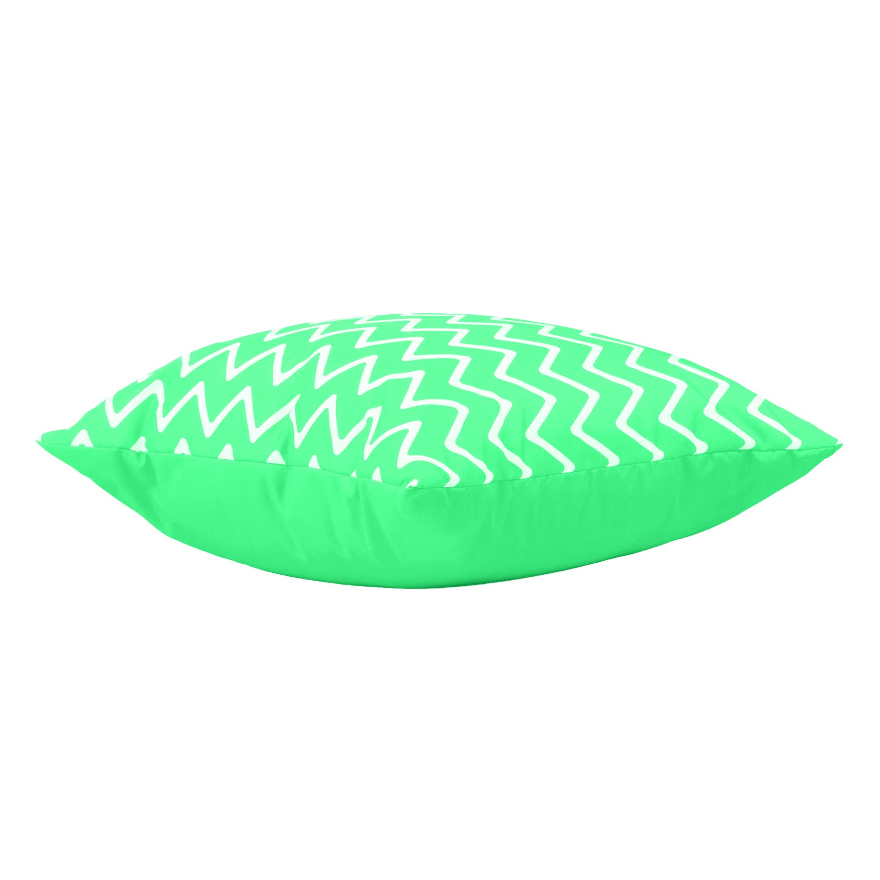 Gardenista Cuscino decorativo per esterni, resistente all'acqua, per interni e giardino, con stampa, morbido e confortevole, imbottito in fibra cava, durevole e facile da pulire (verde, 60 x 60 cm)