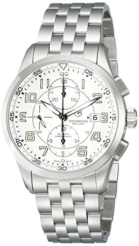 Victorinox Men's 241621 AirBoss Analog Display Swiss Automatic Silver Watch 10 Best Victorinox Automatic Watches of 2023