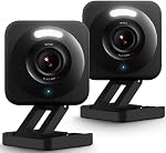 WYZE Cam v4 (Latest Model), 2.5K AI Security Camera, Indoor/Outdoor Cameras for Home Security, Vibrant Color Night Vision, No Subscription Required, Free Expert Help, White