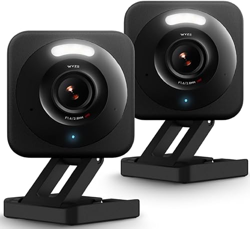 Miniatura 1 de WYZE Cam v4 - Cámara de seguridad intelig., 2.5K HD Wi-Fi, pint.ext., monitoreo de bebésmascotas, luzsirena activada x mov., visión nocturna a