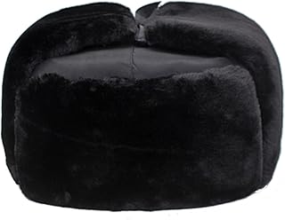 WTfbeusd Men's hats Winter aviator hat men's thick earmuffs to keep warm ski outdoor sports men's aviator hat (Colour Name : 1, Hat Size : ONE SIZE)