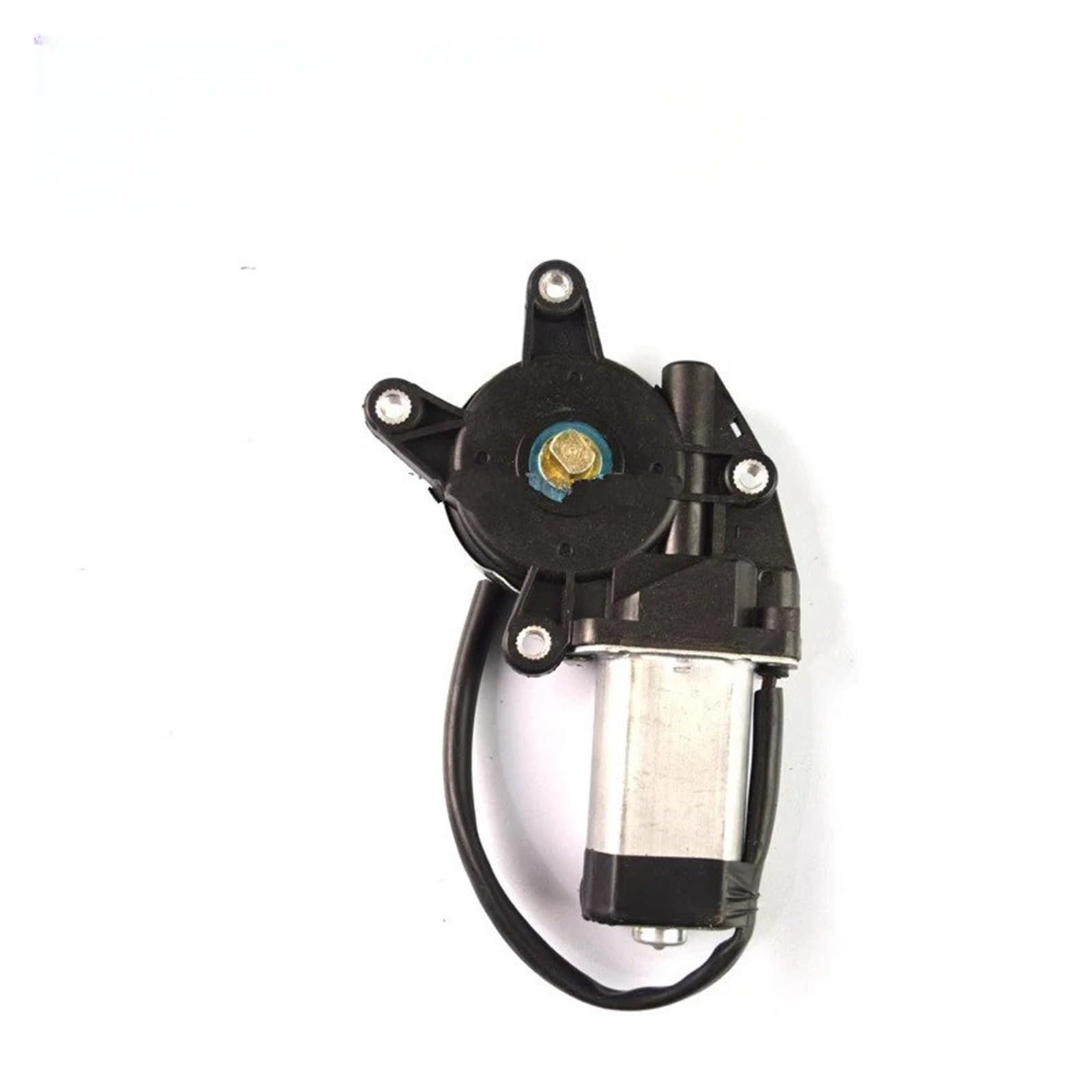 SAMWDK Glass Lifter Car Window Glass Lifter Motor Universal Electric Window Lifter Motor 12V24V Accessory 4-holeSquare Axis Flat Axis 3-Hole Car Window Regulator(4hole Flat Left)