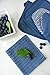 Ritz Terry Pocket Mitt & Hot Pad: Unparalleled Heat Resistant, Durable 100% Cotton – Ergonomically Designed for Optimal Grip – Easy-Care Machine Washable, Perfect for Your Kitchen – Federal Blue, 2-Pk