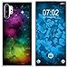 Produktbild PhoneNatic Case kompatibel mit Samsung Galaxy Note 10+ Silikon-Hülle Space Starfield M7