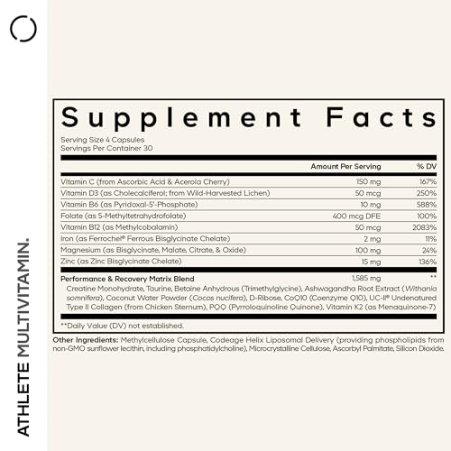Codeage Athlete Multivitamin