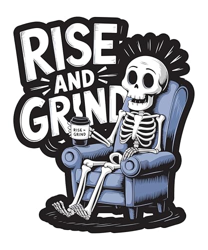 Image of STICKY DUDE Coffee Sticker, Slow Down and Smell the Coffee Sloth, 4 inches - Yeti Cup Vinyl Waterproof Sticker Decal Car Laptop Wall Window Bumper Sticker (Rise)
