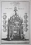  Castrum Doloris Ferdinandi III - Wien Vienna Ferdinand III Castrum doloris Kaiser emperor Ansicht Kupferstich Merian\
