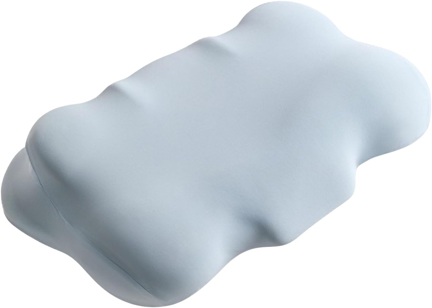 Cloud Pillow, Memory Foam Pillows, Adjustable Cervical Neck Support Pillow with Breathable Pillowcase for Side Back Stomach Sleepers, office workers (Blue)