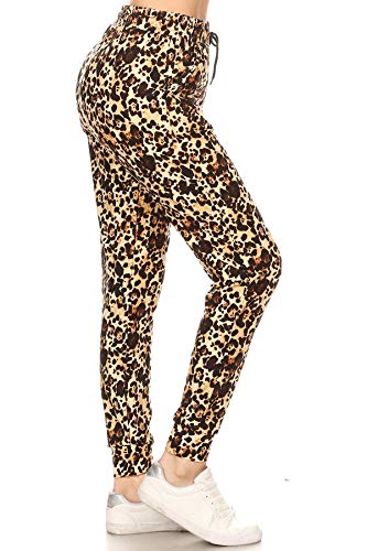 Image of Leggings Depot Women's Jogger Track Cuff Sweatpants with Pockets for Yoga, Workout