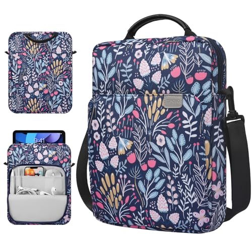 TiMOVO 9-11 Inch Tablet Sleeve Bag Carrying Case with Strap for iPad 11-inch A16 2025, iPad 10th Gen. 10.9