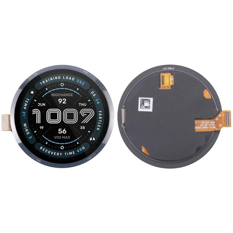 Smartwatch Repair Part for AMAZFIT Balance 2 Sapphire Material LCD Screen with Digitizer Full Assembly