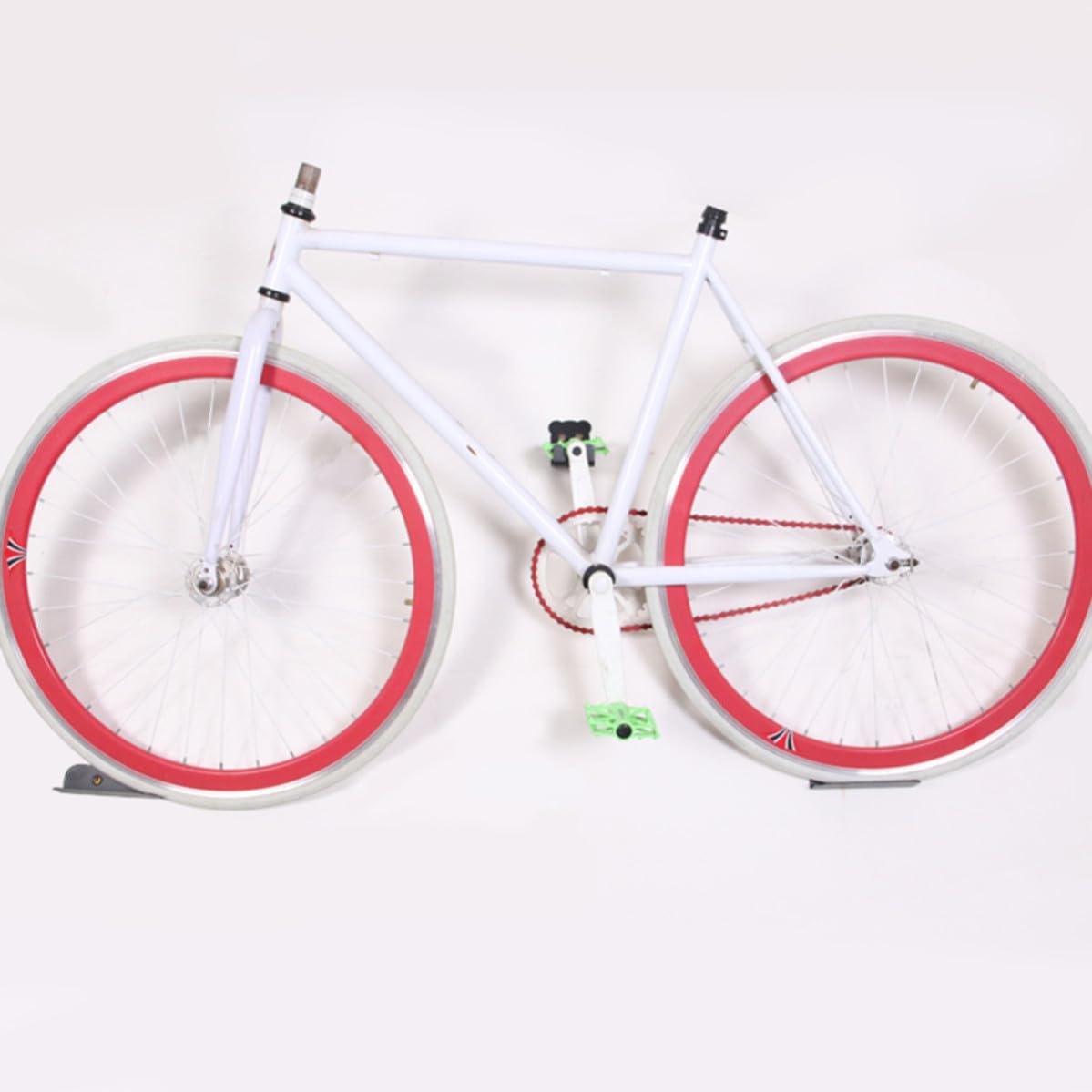 Healeved Soporte de Pared para Bicicleta 2 Juegos Antideslizantes de Metal para Organización y Almacenamiento en Tiendas y Otros Lugares