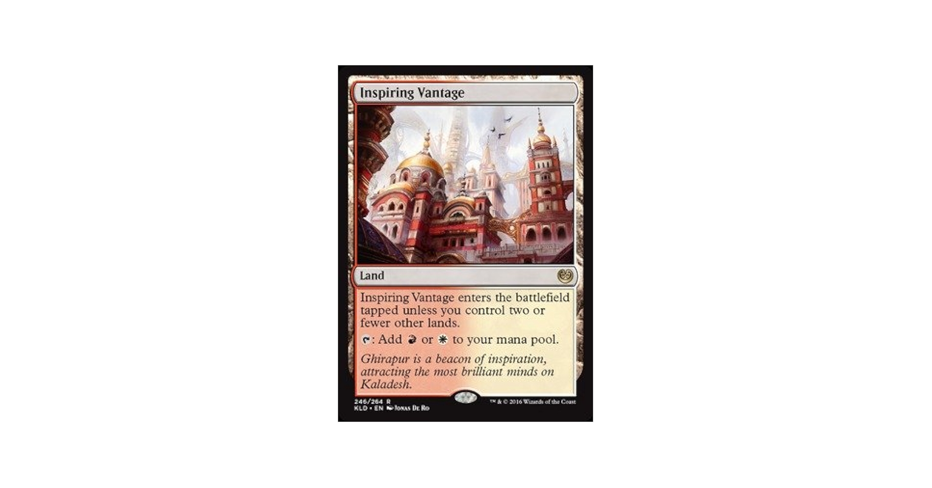 感動的な眺望所/Inspiring Vantage KLD英語foil4枚セット Amazon.co.jp