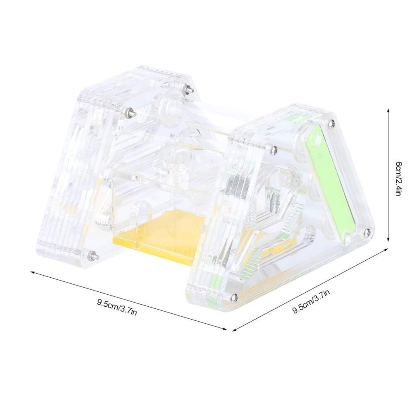 Formicarium Hormiga Nido De Alimentación De Hormigas, Nido De Alimentación De Hormigas De Acrílico Transparente, Caja De Vivienda Hidratante para Insectos para El Hogar Granja Hormigas