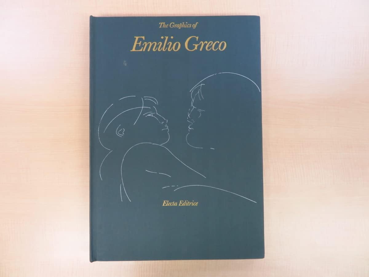 Amazon.co.jp エミリオグレコ『EMILIO GRECO opera grafica』1970年Electa(ミラノ)刊 素描銅版