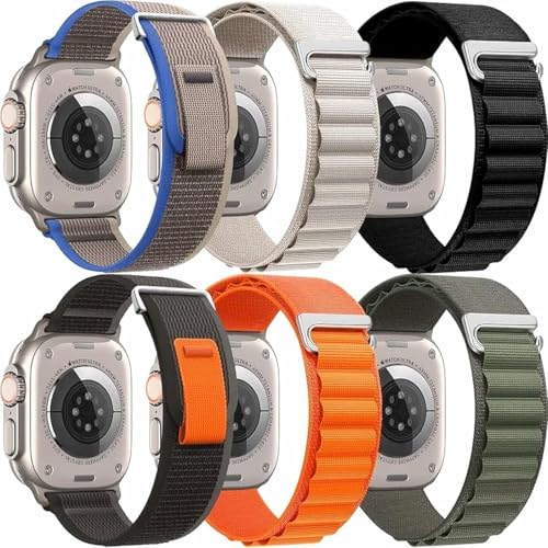 Dado Multi Pack Straps Compatible with Apple watch Series 10 | Ultra 2 | 8 Ultra | 9 | 8 | 7 | 6 | SE