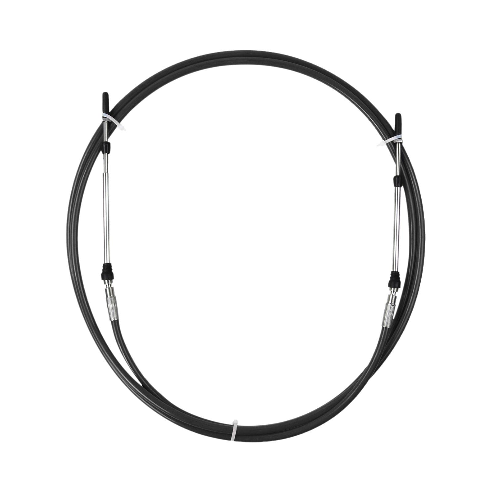 Câble D'accélérateur Universel Noir pour Levier de Commande de Moteur de Bateau Marin