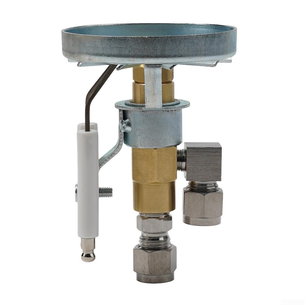 Ugello bruciatore olio esausto sifone in acciaio inox, angolo di spruzzo regolabile, apertura 0 8 mm, adatto per liquidi ad alta viscosità (0,5 mm)